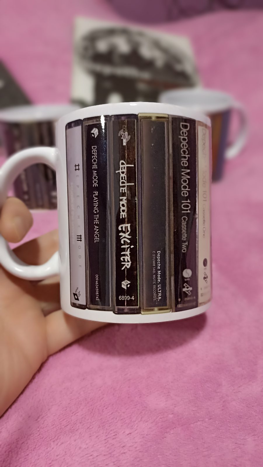 Depeche Mode kazettás bögre – Exciter sorozat