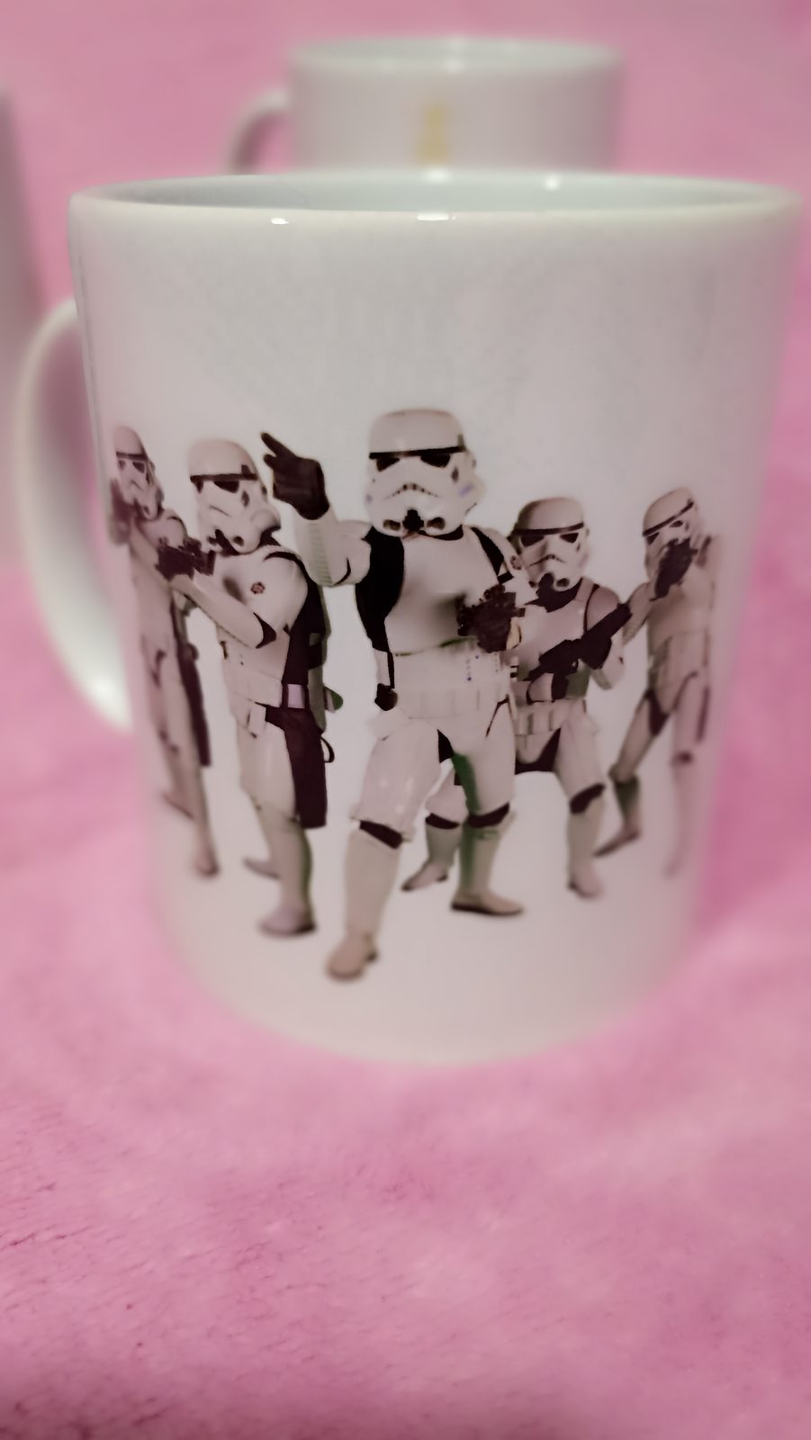 Star Wars Stormtrooper bögre közelről