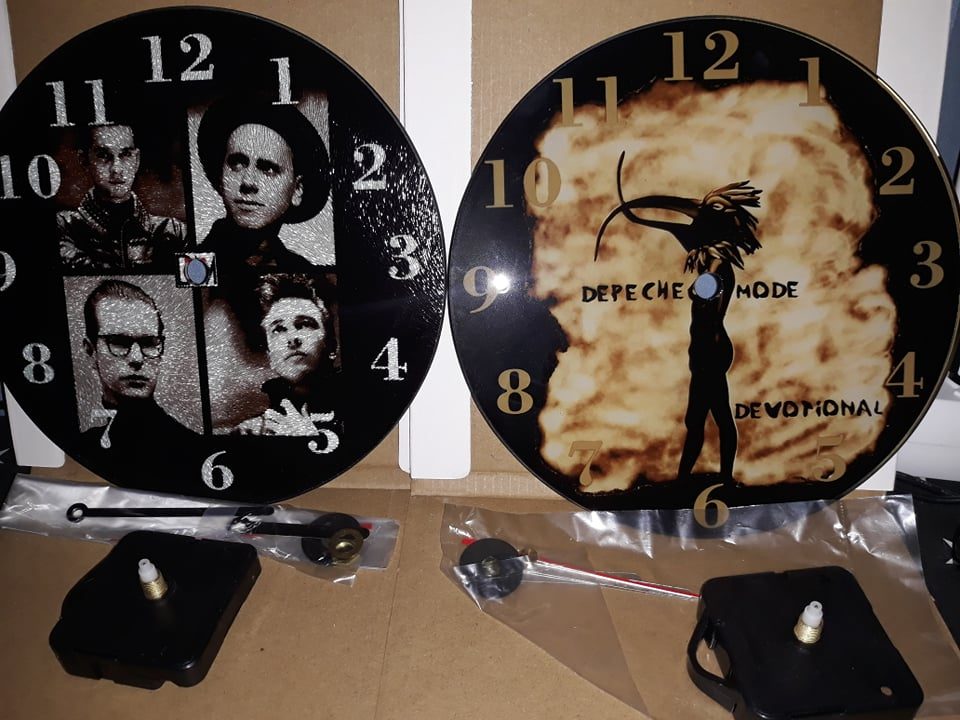 Depeche Mode Devotional és portré fali óra pár